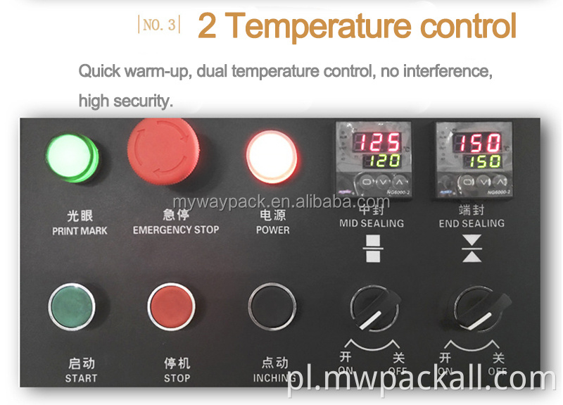 Szybki mały przepływ poziomy automatyczny gummy nugat Bar słodka galaretka toffi twarda maszyna do pakowania cukierków karmelowych